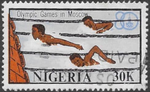 Nigeria 1980 SG 408 Moscow Olympic Games Fine Used