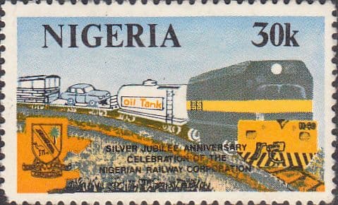 Nigeria 1980 SG 414 Nigerian Railway Corporation Fine Used