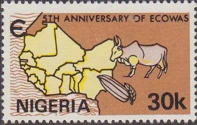 Nigeria 1980 SG 419 Economic Community of West African States Fine Used