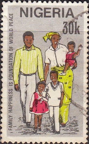 Nigeria 1983 SG 447 Family Day Fine Used