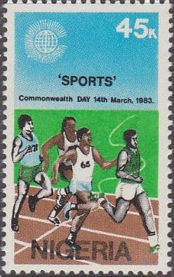 Nigeria 1983 SG 451 Commonwealth Day Set Fine Mint