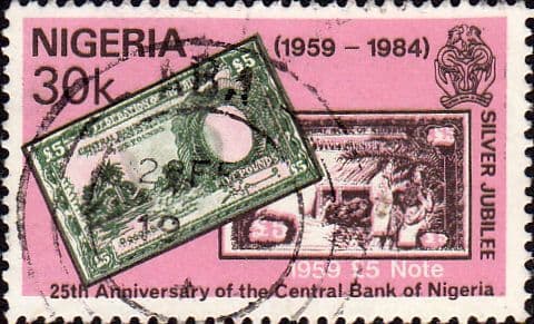 Nigeria 1984 SG 475 Nigerian Central Bank Fine Used