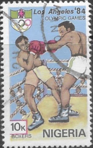 Nigeria 1984 SG 476 Los Angeles Olympic Games Set Fine Used