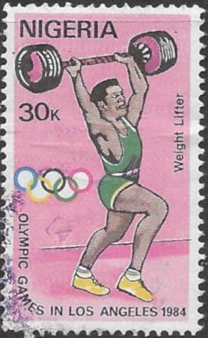 Nigeria 1984 SG 478 Los Angeles Olympic Games Fine Used