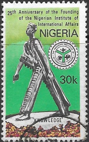 Nigeria 1986 Institute of International Affairs SG 537  Fine Used