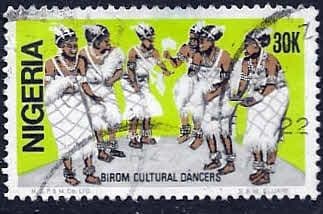 Nigeria 1986 SG 519a Biron Dancers Fine Used