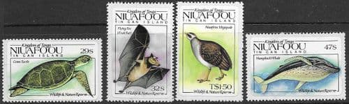 Niuafo'ou 1884 Wildlife and Nature Reserve Set Fine Mint