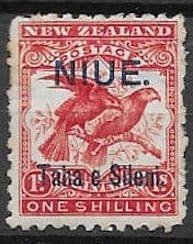 Niue 1903 Edward VII Surcharged SG 16 Fine Mint