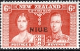 Niue 1937 King George VI Coronation SG 74 Fine Mint