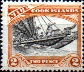 Niue 1944 King George VI SG 91 Fine Mint