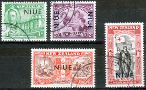 Niue 1946 King George VI Victory Set Fine Used
