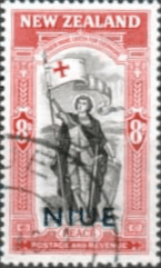 Niue 1946 King George VI Victory SG 101 Fine Used
