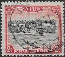 Niue 1950 SG 115 Alofi Landing Fine Used