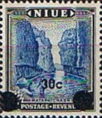 Niue 1967 Decimal Surcharged SG 134 Fine Mint