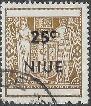 Niue 1967 New Zealand Arms SG 135 Fine Used