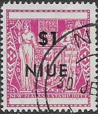 Niue 1967 New Zealand Arms SG 137 Fine Used