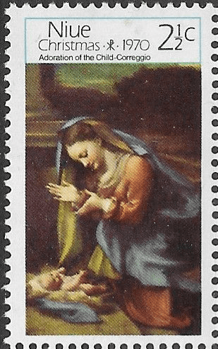 Niue 1970 Christmas Set Fine Mint