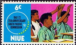 Niue 1972 South Pacific Commission Sg 172 Fine Mint