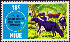 Niue 1972 South Pacific Commission Sg 173 Fine Mint