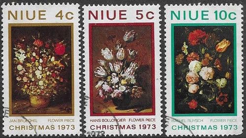 Niue 1973 Christmas Set Fine Used
