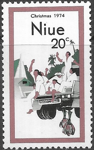 Niue 1974 Christmas Sg 192 Fine Mint