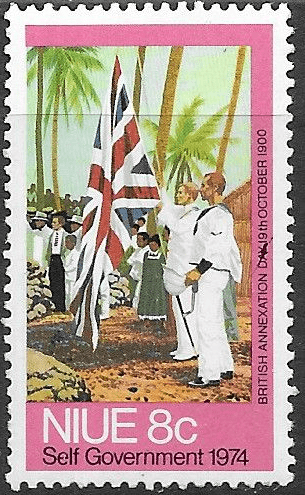 Niue 1974 Self-Government SG 187 Fine Mint