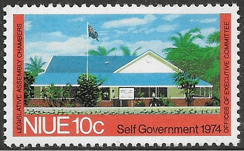 Niue 1974 Self-Government SG 188 Fine Mint