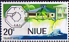 Niue 1975 Opening of Tourist Hotel SG 197 Fine Mint