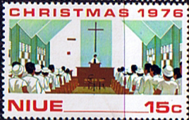 Niue 1976 Christmas Sg 212 Fine Mint