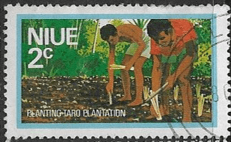 Niue 1976 Food Gathering SG 199 Fine Used