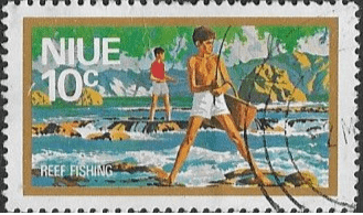 Niue 1976 Food Gathering SG 203 Fine Used