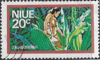 Niue 1976 Food Gathering SG 204 Fine Used