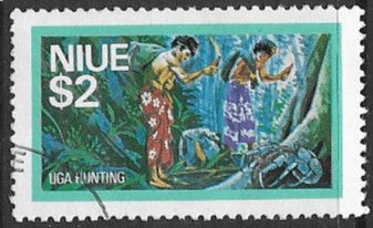 Niue 1976 Food Gathering SG 207 Fine Used