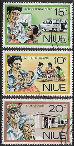 Niue 1977 Personal Services Set Fine Used