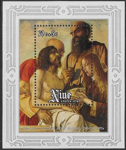 Niue 1978 Easter Miniature Sheets MS 244 SG 242a Fine Mint