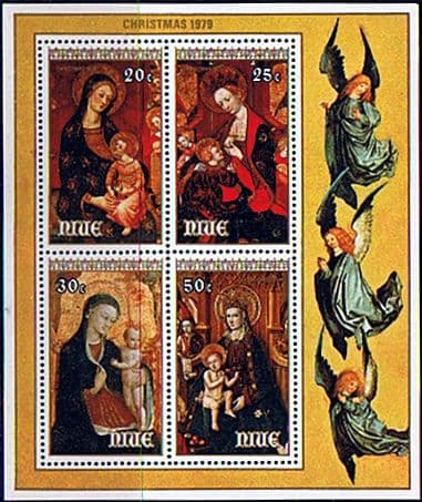 Niue 1979 Christmas Miniature Sheet Fine Mint