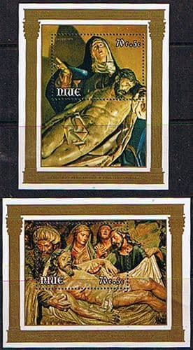 Niue 1979 Easter Children's Charity Miniature Sheet Fine Mint