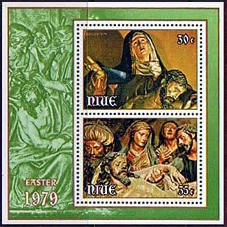 Niue 1979 Easter Miniature Sheet Fine Mint