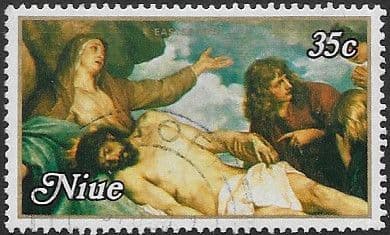 Niue 1979 Easter. Pieta. Paintings Sg 333 Fine Used