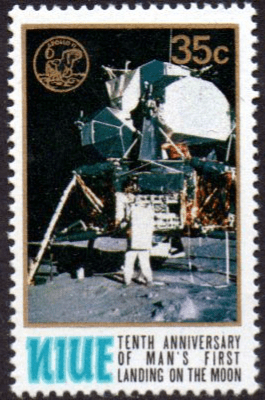 Niue 1979 First Landing on the Moon Sg 301 Fine Mint