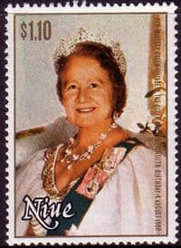 Niue 1980 Queen Mothers 80th Birthday Fine Mint