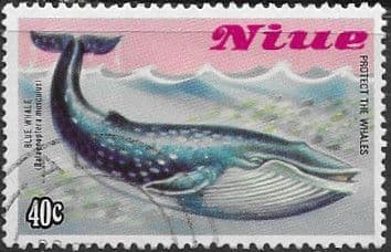 Niue 1983 Protect the Whales Sg 490 Fine Used