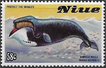Niue 1983 Protect the Whales Sg 491 Fine Mint