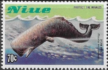 Niue 1983 Protect the Whales Sg 492 Fine Mint