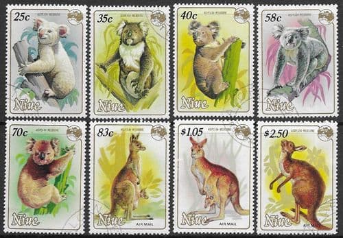 Niue 1984 Ausipex International Stamp Exhibition, Melbourne (1st issue) Set Fine Used