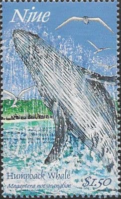 Niue 1997 Whales (1st series) Sg 824 Fine Mint