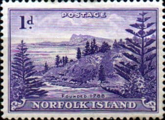 Norfolk Island 1947 Ball Bay SG 2 Fine Mint