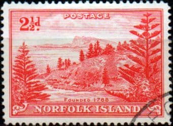 Norfolk Island 1947 Ball Bay SG 5 Fine Used