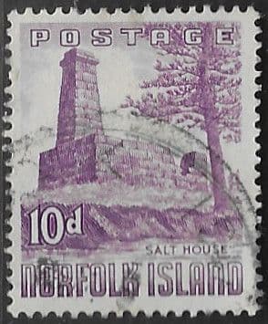 Norfolk Island 1953 Salt House SG 17 Fine Used