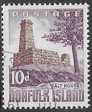 Norfolk Island 1960 Salt House SG 30 Fine Used